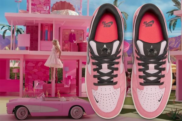 Barbie Movie Premiere with Nike SB Force 58