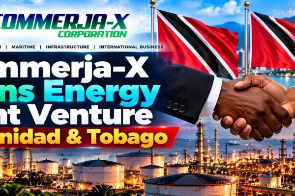 Commerja-X Signs Energy Joint Venture in Trinidad & Tobago